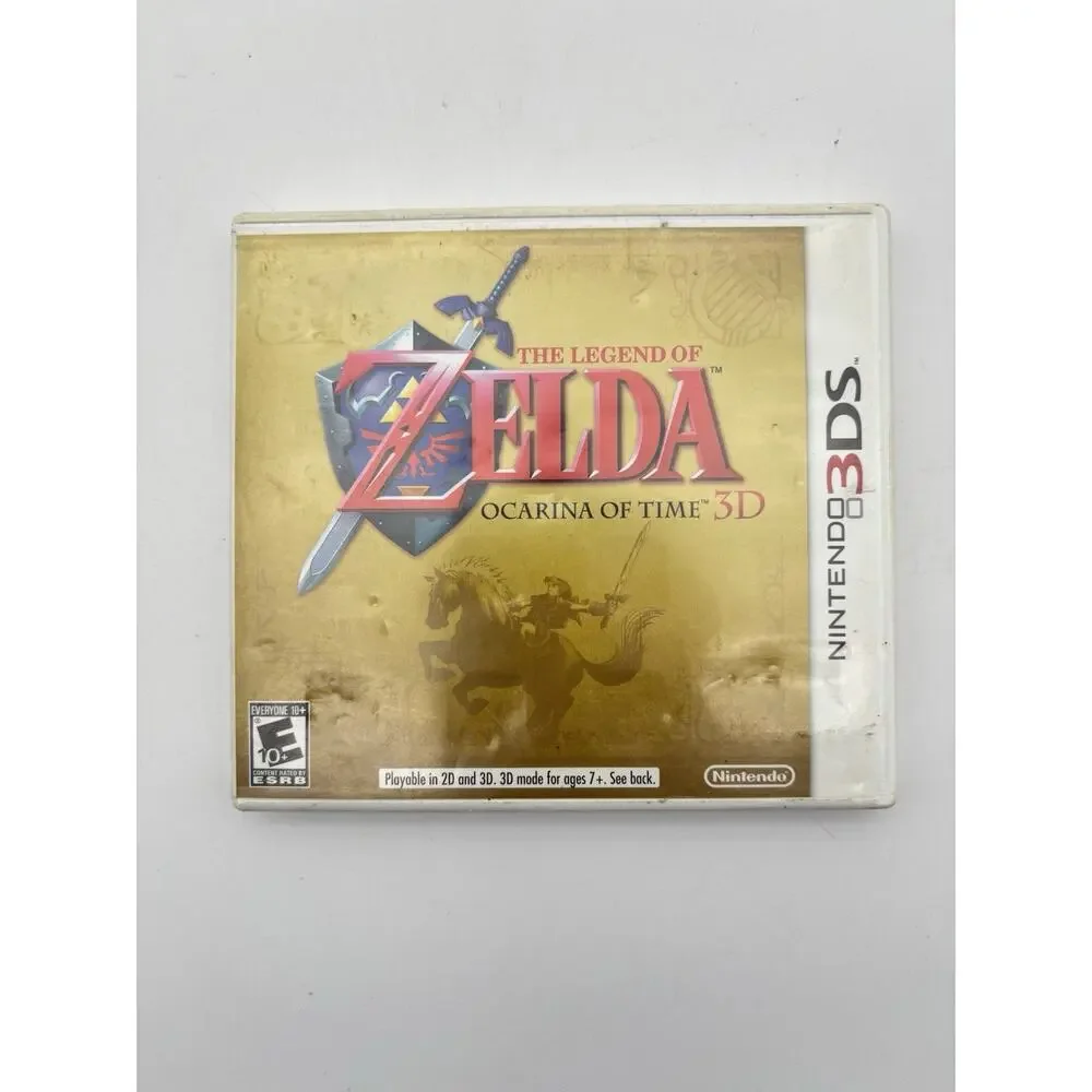 Nintendo 3DS the Legend of Zelda: Ocarina of Time 3D Case And Manual Only